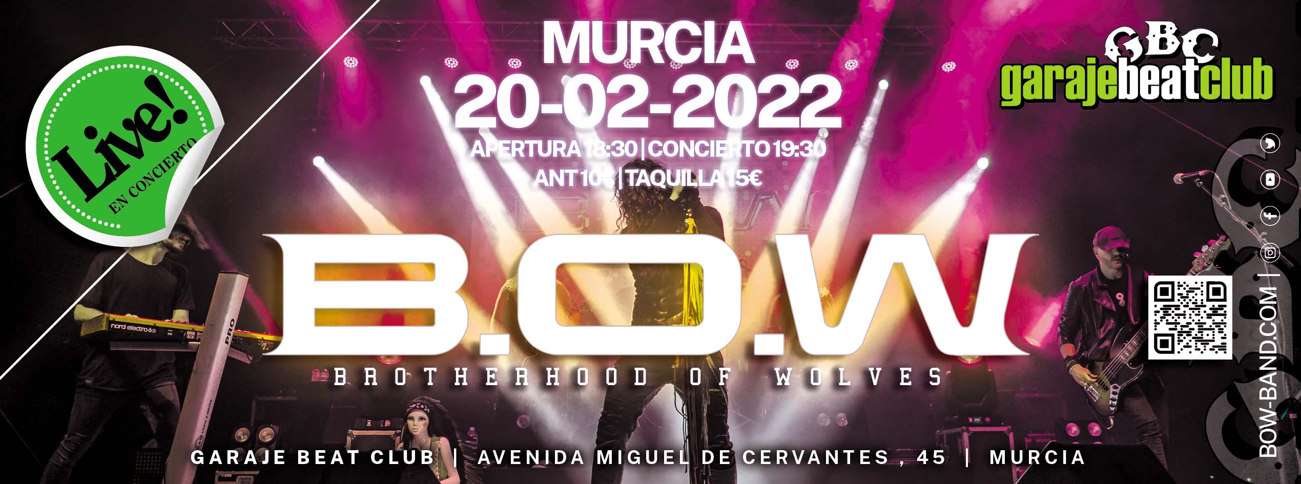GARAJE BEAT CLUB, MURCIA // 20·02·2022